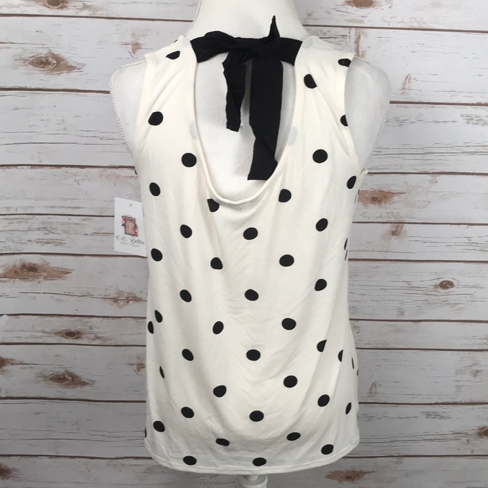 🖤NWT! Boutique Polka dot tank! 🖤